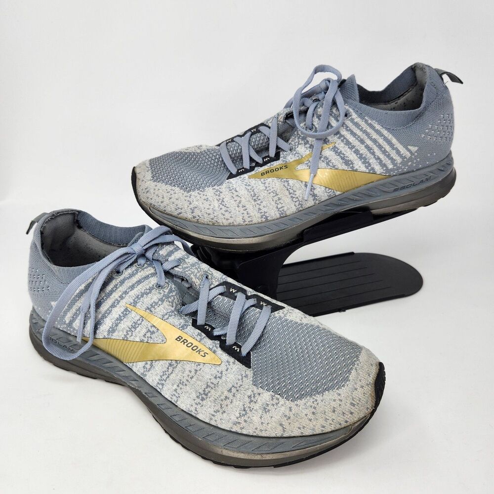 Brooks Mens Bedlam 2 Running Shoes Sneakers Gray Size 10.5M
